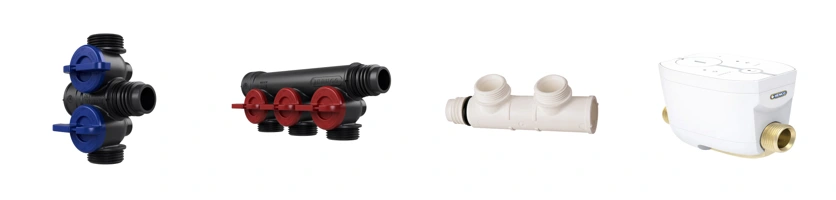Verdelers en accessoires
