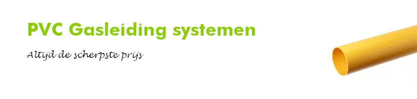 Pvc Gasleidingsystemen
