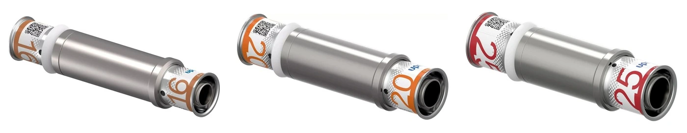 Uponor S-Press Plus overschuifkoppelingen