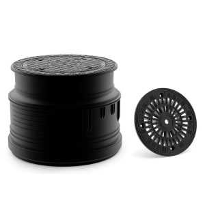 Karmat putafdekking pp met sleufdeksel 400 mm