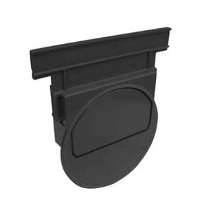 Nicoll eindstuk type Connecto 100 pvc zwart voor art.nr. 254298 254339 en 254341 | Aantal 1