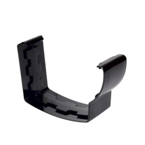 Nicoll Techtan Ovation verbindingsstuk voor bakgoot pvc zwart RAL 9011 170 mm