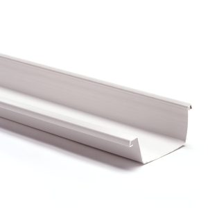 S-lon bakgoot pvc type 140 180 mm wit l = 4 m | Aantal 1