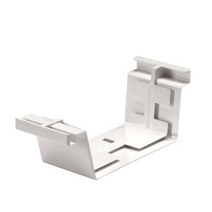 S-lon verbindingsstuk voor bakgoot pvc type 140 180 mm wit