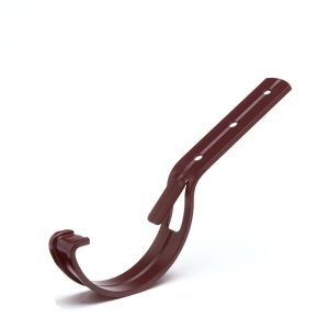 S-lon gootbeugel voor mastgoot aluminium nr. 3 4" bruin