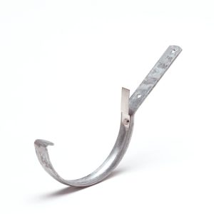 S-lon gootbeugel voor mastgoot aluminium nr. 3 6" grijs