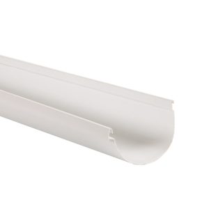 Nicoll Techtan Vodalis mastgoot pvc wit RAL 9010 140 mm l = 4 m | Aantal 1