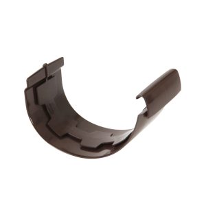 Nicoll Techtan Vodalis verbindingsstuk voor mastgoot pvc bruin RAL 8017 140 mm | Aantal 1