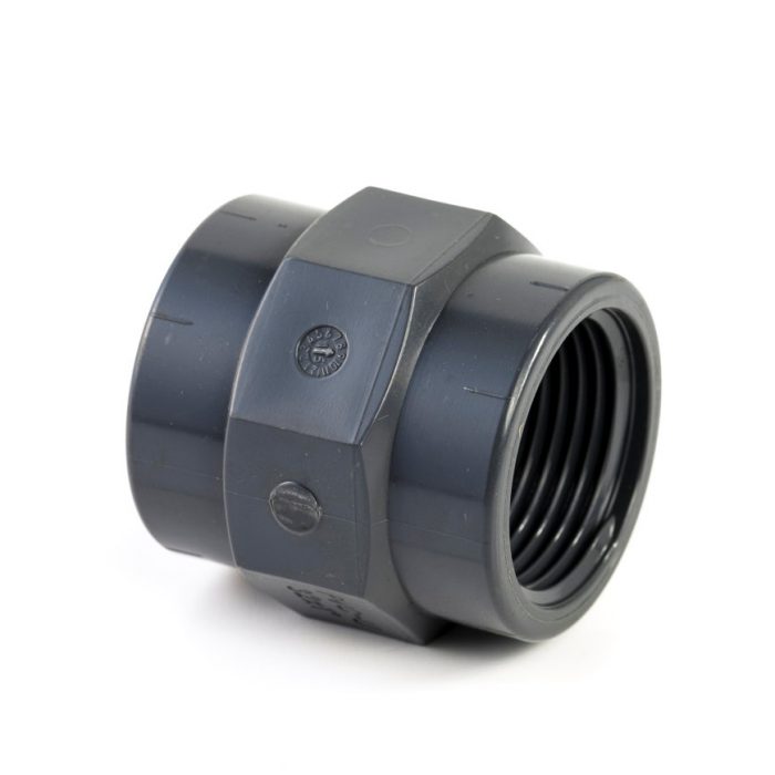 VDL pvc inzetschroefring uitwendig lijm x binnendraad