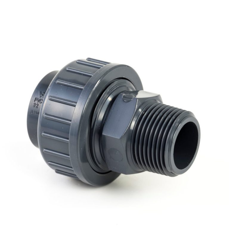 VDL pvc 3delige koppeling inwendig lijm x buitendraad