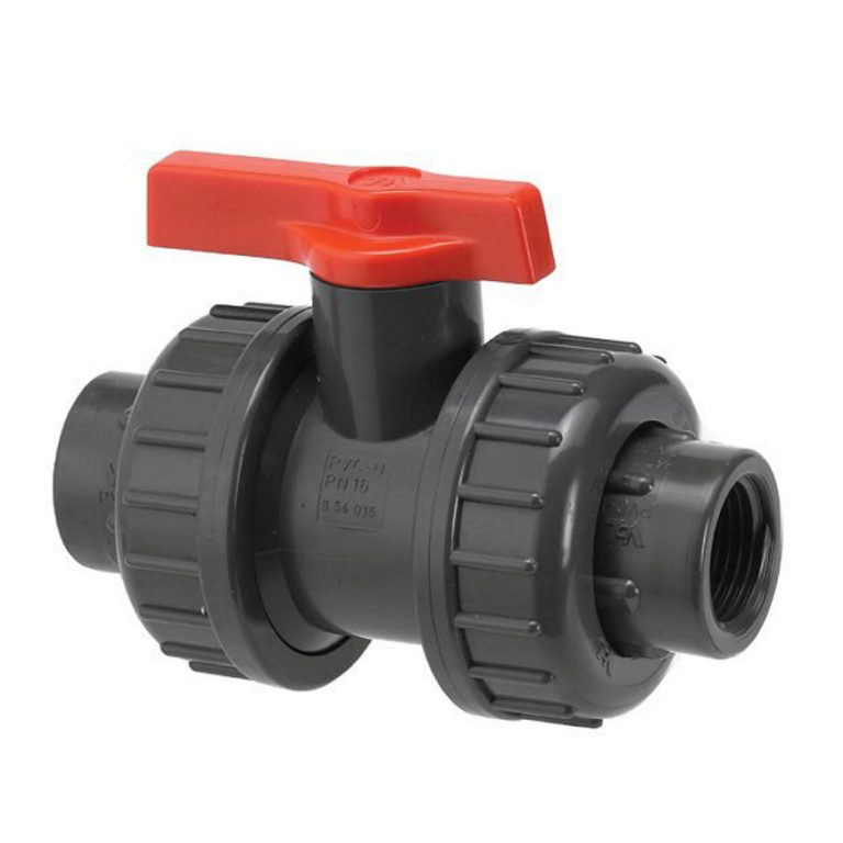 VDL pvc kogelafsluiter 2x inwendig lijm 2x wartel Handelsonderneming