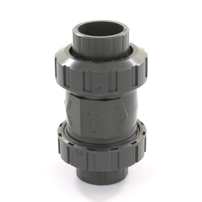 VDL pvc terugslagklep 2x inwendig lijm 2x wartel en rvs veer