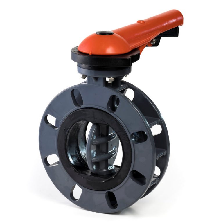 VDL pvc vlinderklep handbediend in diverse variaties