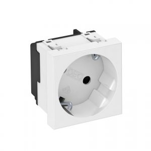 De goedkoopste elekg041 | OBO wandcontactdoos met randaarde koop je voor de beste en scherpste prijs bij Smolders B.V.