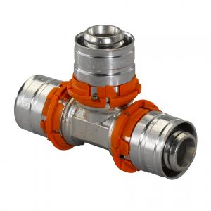 De goedkoopste upg020 | Uponor MLC T-stuk 90° 3x pers koop je voor de beste en scherpste prijs bij Smolders B.V.