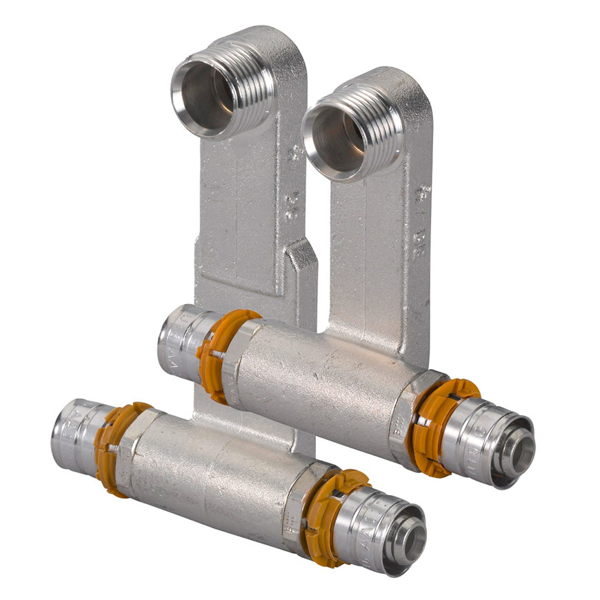 Uponor MLC pers SL-plintaansluiting in diverse variaties ...