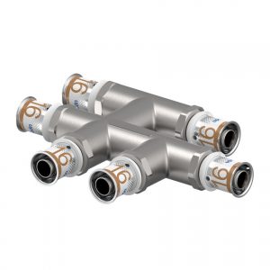 De goedkoopste upg324 | Uponor S-Press Plus kruisstuk koop je voor de beste en scherpste prijs bij Smolders B.V.