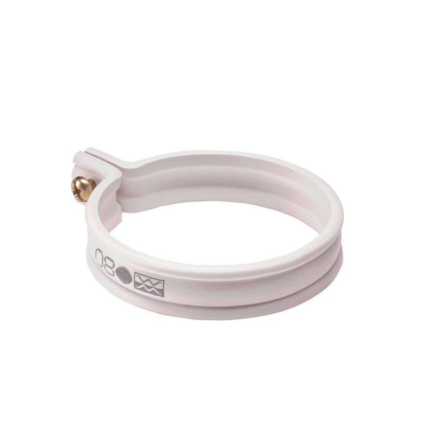 Walraven hwa beugel pvc model B wit 100 mm | Aantal 1 - Afbeelding 3
