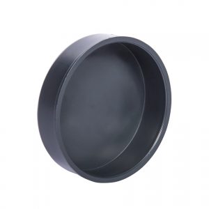 Dyka hwa eindkap pvc grijs 100 mm