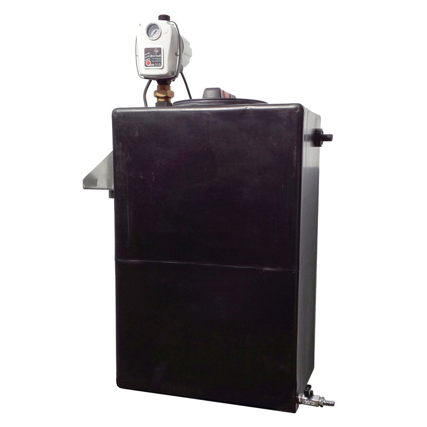 105 liter tank 7,3 m³/2 bar