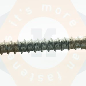 Houtdraadbout DIN 571 4.8 thermisch verzinkt 8 X 50, aantal in verpakking 200