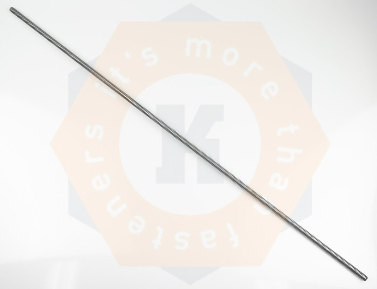 Trapezium draadstang onbehandeld staal TR 16 X 4 X 1000 mm, aantal in verpakking 1