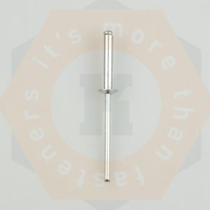 Blindklinknagel aluminium met stalen trekpen 5 X 12 mm, aantal in verpakking 500