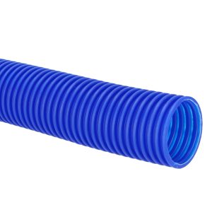 GrainPlastics zuigslang pp t.b.v. bronbemaling blauw KOMO l = 50 m