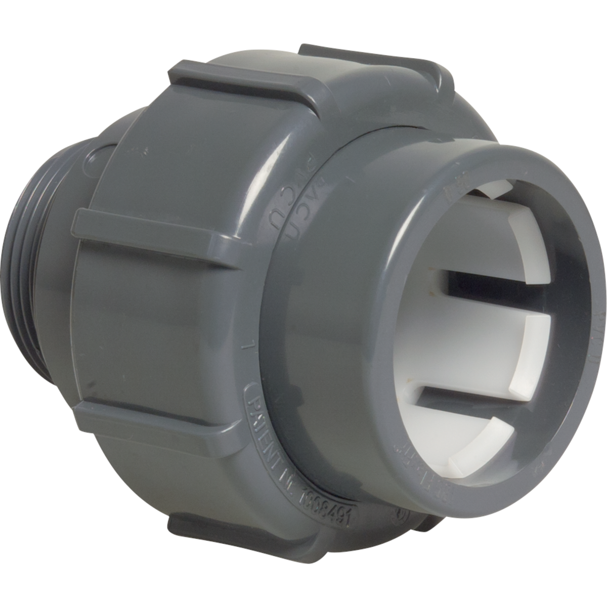 Overgangssok PVC-U knel x buitendraad