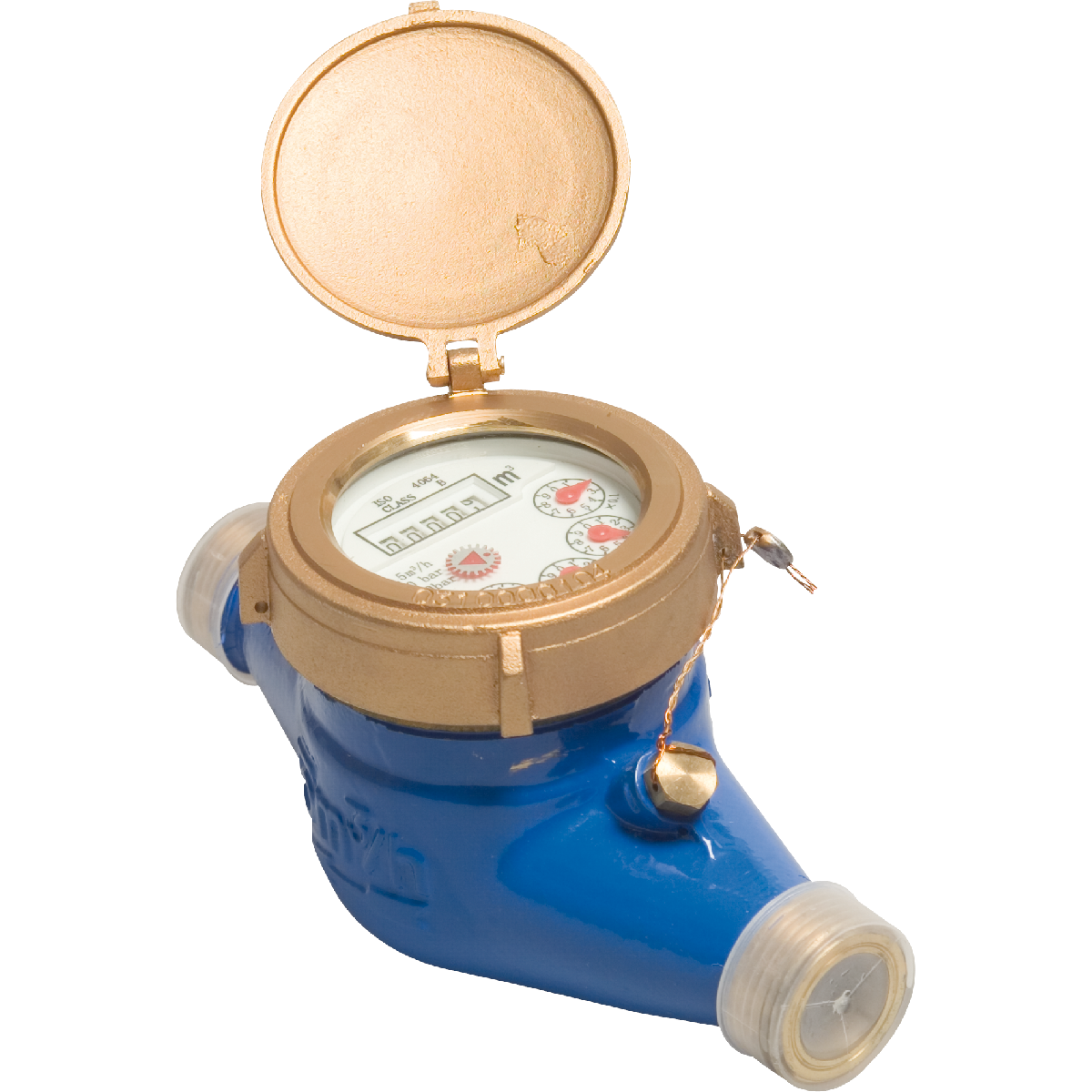 Profec Watermeter droog TL multi jet horizontaal met pulse optie