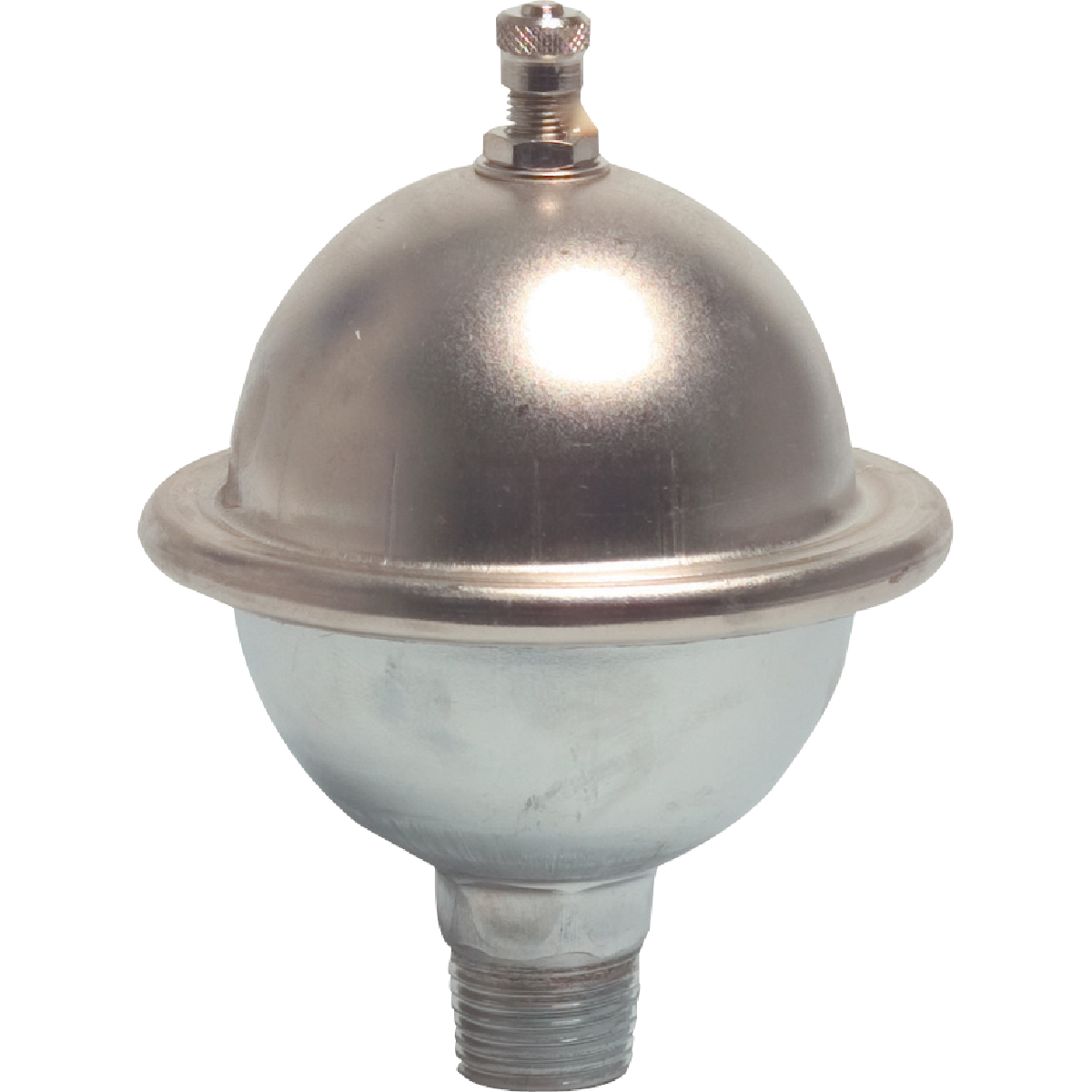 Waterslagdemper staal vernikkeld