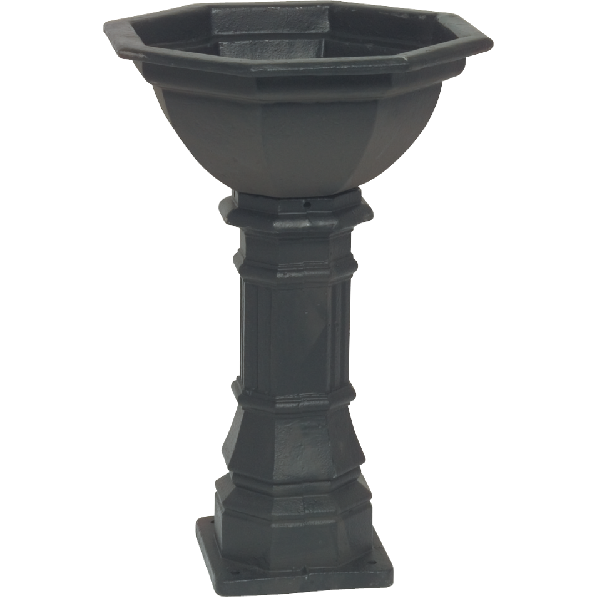 Schaal op voet voor Oldtimer handpomp groot