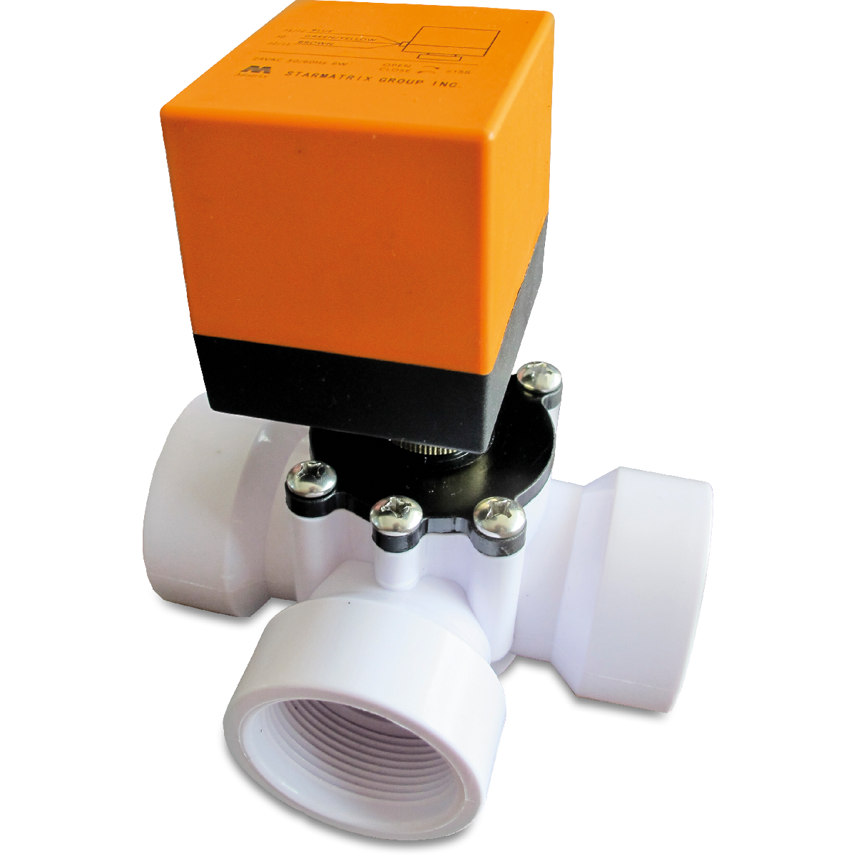 3-weg aansluitkraan L-boring