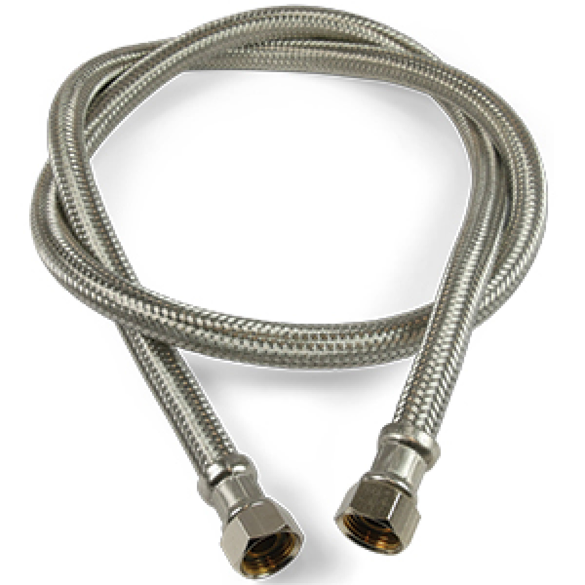 Gevlochten slang recht wartel binnendraad