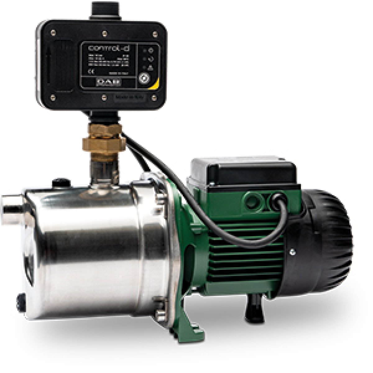 DAB Jetpomp RVS met press controll type JETINOX