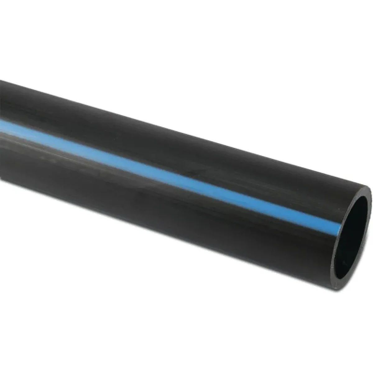 Drukbuis glad SDR zwart/blauw 6m