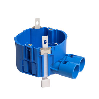 ABB hollewanddoos type HW52-F diepte 52 mm 16 - 19 mm 2 invoeren