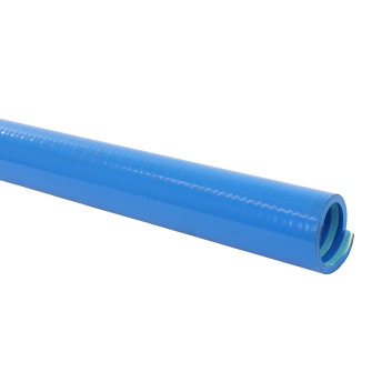 Alfaflex persslang Aquastar pvc blauw verlijmbaar 42 x 50 mm l = 25 m