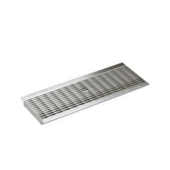 Anrin maasrooster type SELF-150 gegalvaniseerd met roosterbevestiging B125 50 x 20 cm
