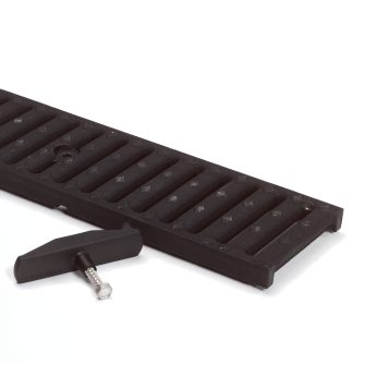 Anrin sleufrooster gietijzer type KE-100/ KF-100 met roosterbevestiging l = 50 cm C250