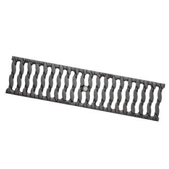 Anrin sleufrooster type KE-100/KF-100 gietijzer met roosterbevestiging C250 50 x 12