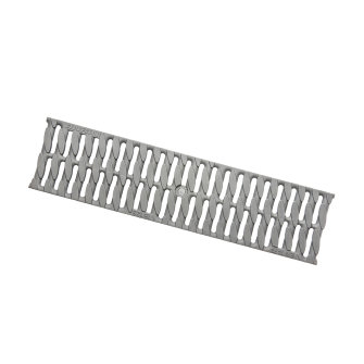 Anrin sleufrooster type KE-100/KF-100 polyamide met roosterbevestiging B125 50 x 12