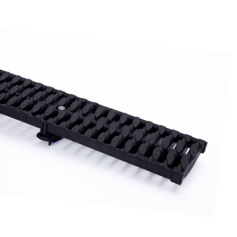 Anrin sleufrooster type KE-100/KF-100 polyamide met roosterbevestiging C250 50 x 12