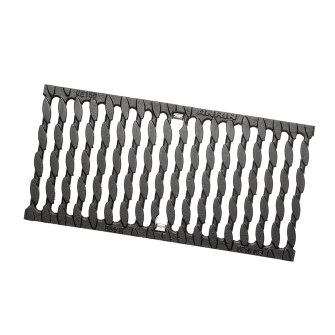 Anrin sleufrooster type KE-200 gietijzer met roosterbevestiging D400 50 x 25 cm