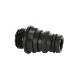 BD Fast insteeknippel Compact pp 16 bar 1x buitendraad �"