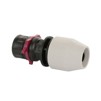 BD Fast persslang koppeling Compact pp met borgring 16 bar klem x binnendraad 16 mm x �"