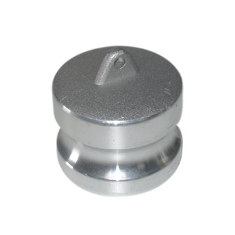 Camlock afsluitplug type P aluminium M-deel DN 150 mm