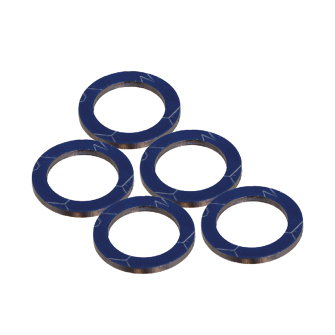 De Beer Premium XP ring voor water- en gas schroefdichting 27(¾")x 38 x 2mm verpakking à 5 stuks