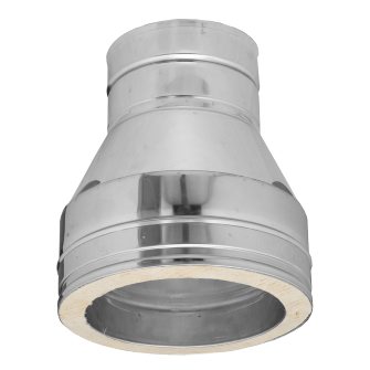 Dinak DW rookgasafvoer reductiestuk concentrisch type 026 80/180 mm