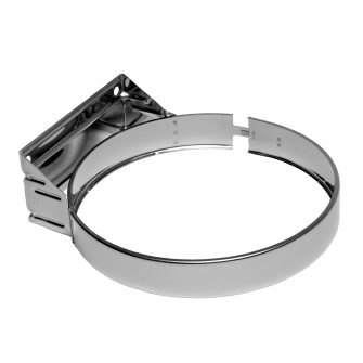 Dinak DW/DW pellets rookgasafvoer muurbeugel dragend type 080 80 mm